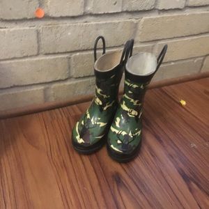 Youth(boys) Camo Rainboots